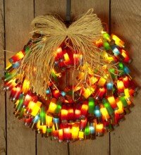 Christmas Craft: Shotgun Shell Wreath